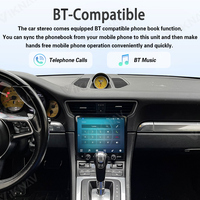Porsche 911/718/Boxster 2012-2022 için Android 8.4 İnç Dokunmatik Ekranlı Araç Radyosu, Kablosuz Carplay, GPS Navigasyon, Multimedya Oynatıcı