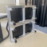 Plateau de scène géant de Concert, 1 pièce, en aluminium, Portable, 2020