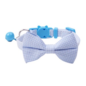 Colliers ajustables pour chats à motif écossais avec clochette et boucle de fermeture pour petits chats, toutes saisons, style mignon, en polyester - Product Image 6