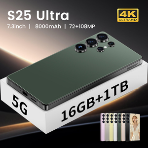 Smartphone S25 Ultra 5G Original, 16GB RAM, 1TB ROM, Deca Core, 8000mAh, Desbloqueado, Cámara Trasera de 108MP HD, Precio Bajo - Product Image 1