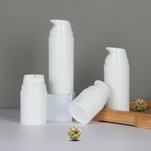 ขวดสุญญากาศขนาด 30 มล. 50 มล. 80 มล. 100 มล. 120 มล. พร้อมหัวปั๊มสำหรับบรรจุภัณฑ์เครื่องสำอาง ผลิตภัณฑ์ดูแลส่วนบุคคล หลอดพลาสติก วัสดุ PP - Product Image 1
