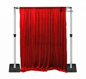 Tuyaux incurvés et rideaux personnalisés de haute qualité décors de location pour décorations de plafond de mariage - Product Image 1