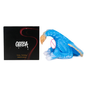 GEEBA Fantasy Dragon Male Masturbator Blue Monster Pocket Pussy Silicone Onahole Furry Beast Male Sex Toys USA <span class=keywords><strong>EUR</strong></span> Best Selling - Product Image 3