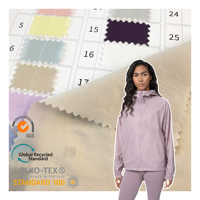 Tissu en nylon et polyester à points perlés, respirant, sensation de fraîcheur, anti-UV, protection solaire pour vêtements féminins, fourni par l'usine