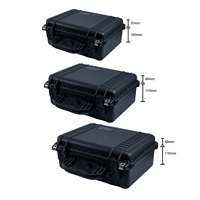 Valise de rangement portable en plastique résistante à l'eau avec indice de protection IP67 pour organisateur d'outils manuels de mécanicien, personnalisable OEM/ODM