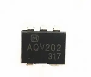 AQV202A التتابع البصريات AC/DC 60V 400MA 6-SMD مكونات إلكترونية