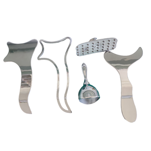 Herramienta de terapia de masaje de acero inoxidable anticelulítico 3 en 1 para Kit de maderoterapia para diseño colombiano corporal - Product Image 4