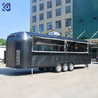Mobiele keuken foodtrailer voor buitenevenementen, volledig uitgerust, foodtruck voor straatvoedsel, koffie catering, foodtruck voor bruiloften en feesten