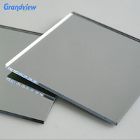 Panneau de miroir acrylique 4x8 pieds avec service de découpe, haute transmission lumineuse, épaisseur 2-30 mm, Perspex