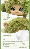 Bambola Educativa Intelligente con Chat Vocale AI per Bambini - Realizzata in Morbido Cotone PP