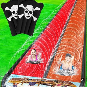 <b>Inflatable</b> Duck <b>Water</b> <b>Slide</b> 10M Outdoor PVC Pool Toy For Kids Garden Play - Product Image 2