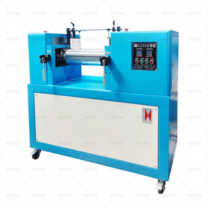 Màu Sắc Trộn Silicone Hạt Fining Mixer Cao Su Tự Nhiên 2 Con Lăn Loại Mở Cán Lịch Máy Cho Phòng Thí Nghiệm Sử Dụng - Product Image 4