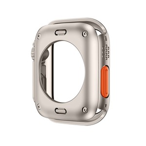 Custodia Protettiva Unica in Vetro Temperato con Placcatura PC per Apple Watch 9 8 7 6 <span class=keywords><strong>5</strong></span> SE, Protezione Schermo Completo, Impermeabile e Antiurto - Product Image 3