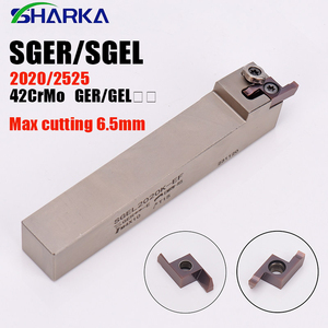 SHARKA GER200-EE-T6.5 300 400 150 Barre d'alésage <span class=keywords><strong>SGEL</strong></span> SGER, outil de tournage SGEL2020K-E SGEL2525M-E, porte-outil en carbure - Product Image 1