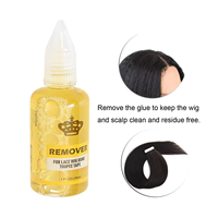 Outil d'extension de cheveux dentelle perruque fermeture cheveux dissolvant toupet systèmes cheveux colle dissolvant ruban adhésif dissolvant pour extensions de cheveux