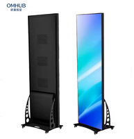 Pantalla LED Portátil para Publicidad, Resistente al Agua y a los Arañazos, para Centros Comerciales, Exhibiciones de Cosméticos y Ropa