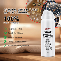 Nettoyant pour montres en spray liquide Magic Jewelry, marque privée, kit naturel or et argent JC6020BCK