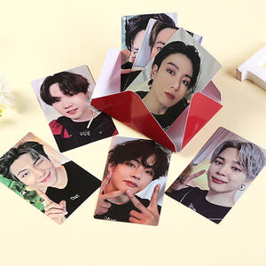 KPOP Jung Kook V MAP OF THE SOUL ON:E Photocards Jimin Jin Tarjetas Lomo de doble cara Selfie Postal Fans Colección Regalo de recuerdo - Product Image 1
