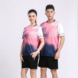 Unisex 100% poliéster leve 160g tênis de mesa voleibol tênis jogadores Quick Dry manga curta esportes desgaste do treinamento - Product Image 2