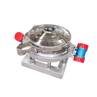 Machine de tamisage vibratoire à décharge directe pour sucre granulé, avec tamis en ligne à flux continu