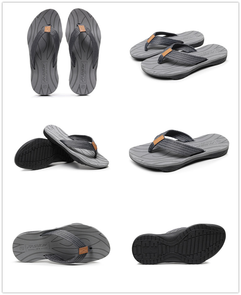Summer Men Flip-flops Slippers Beach Footwear Comfortable Casual Flip Flops Shoes