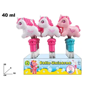 Baguette à bulles licorne 40 ml avec son pour enfants - Product Image 1