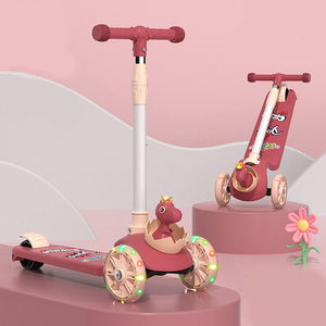 La trottinette pour enfants la plus vendue et la moins chère, trois en un, pliable, avec roulettes en PU, trottinette pour enfants - Product Image 4