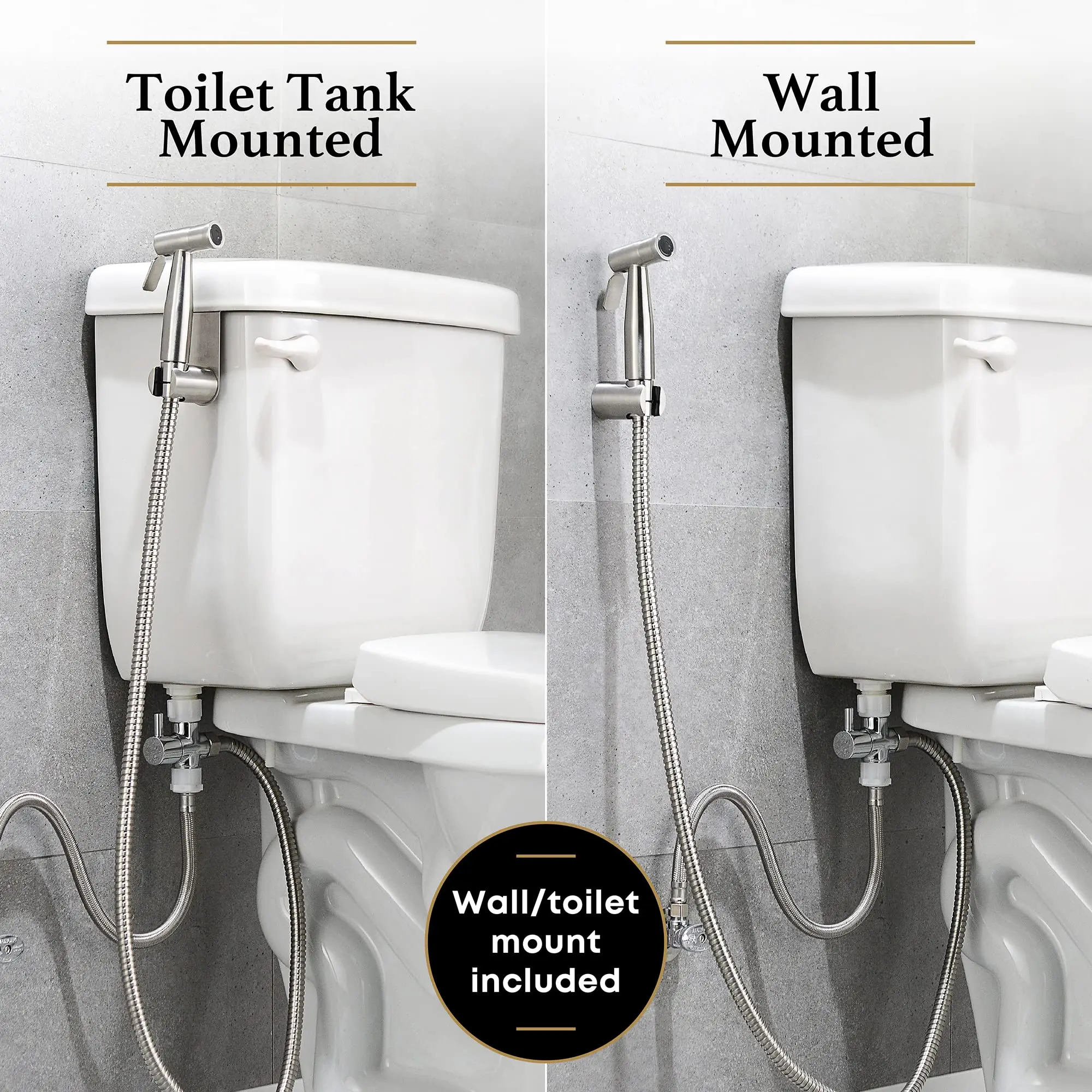Brushed Nickel Toilet Bidet Set Stainless Steel Wall Mount Toilet Shower Sprayer - Buy Product on Brushed Nickel Toilet Bidet Set Stainless Steel Wall Mount Toilet Shower Sprayer - Buy Product on