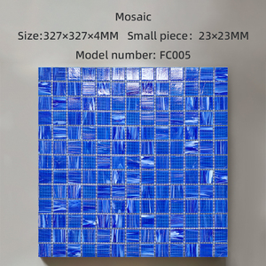 Mosaïque <span class=keywords><strong>de</strong></span> verre pour piscine, motif paysager personnalisable moderne, pour piscine, bassin à poissons, jardin d'enfants, piscine à débordement - Product Image 4