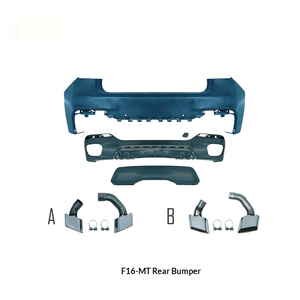 Kit de Conversión Original BBA X6 F16 MT 2014-2019, Parachoques Delantero, Parachoques Trasero, Faldones Laterales, Rejilla, Ajuste Universal, Carrocería Completa Gratis - Product Image 4