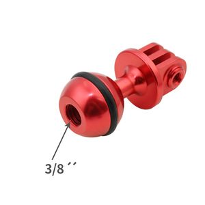 Action Cam Mount 25mm Ball Head Tripod <b>Clamp</b> <b>Quick</b> Release For GoPro Insta360 - Product Image 2