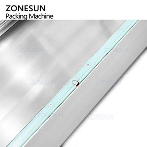 Máquina Semiautomática ZONESUN ZS-ACW1 para Envolver, Doblar y Sellar Cajas de Perfumes y Cosméticos con Film Celofán BOPP - Product Image 3