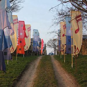 Drapeau d'extérieur <span class=keywords><strong>Bali</strong></span> de 5.6m, couleur personnalisée, festival - Product Image 3