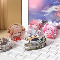 Clips de Papel Acrílicos Bonitos de Alta Calidad con Temática de Anime y Dibujos Animados al Estilo Chino, Personalizables, Elegantes, para Regalo Empresarial