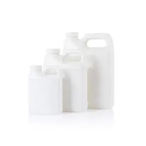 250ml 1000ml 1 Litre Plastic Jug HDPE Bottle 500ml Chemical F Style Bottle for Acetone Liquid Detergent Soap Nail Polish Remover