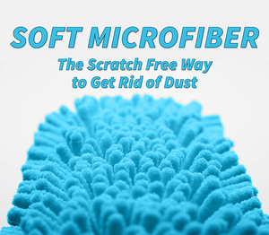 EcoClean nhà máy BSCI linh hoạt phẳng sợi nhỏ Quạt trần Chenille Khăn lau bụi - Product Image 6