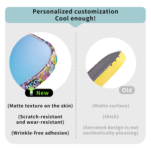 แผ่นป้องกันขอบไม้พายพิคเคิลบอลแบบปรับแต่งได้, แถบป้องกันแบบยืดหยุ่น TPU หุ้มเต็มรูปแบบ, แผ่นป้องกันกรอบไม้พายพร้อมโลโก้แบบกำหนดเอง - Product Image 3