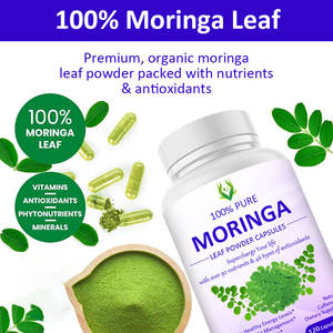 Capsules de MORINGA antioxydant vert naturel de haute qualité prend en charge l'énergie et la santé de la peau pour les adultes directement expédiés de l'usine - Product Image 4