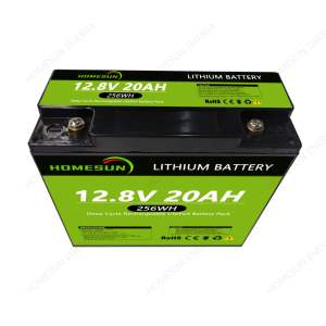 긴 수명 리튬 12 볼트 20 Amp 리튬 이온 배터리 팩 12 v 20ah <span class=keywords><strong>Lifepo4</strong></span> 교체 납 산성 배터리 태양 전지 패널 - Product Image 4