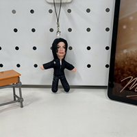 Nouvelles 6 figurines de cosplay Michael Jackson de 10 cm, en peluche, articulées, pour décoration de chambre, cadeau
