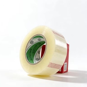 Cinta de Embalaje Transparente de 48 mm x 100 yardas, Diseñada para Mudanzas, Cajas, Envíos, Oficina y Almacenamiento Comercial, También se Puede Personalizar - Product Image 1