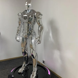 Escultura de Robot de Fabricante Directo, Astronauta con Acabado Metálico, Modelos de Exhibición de Arte de Lujo Ligero, Figuras de Resina para Bares de Moda y KTVs 562-114 - Product Image 6