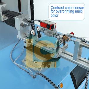 LC marka yarı otomatik Servo Motor silindir yuvarlak PP plastik cam şişe fincan serigraf baskı makinası makinesi - Product Image 3