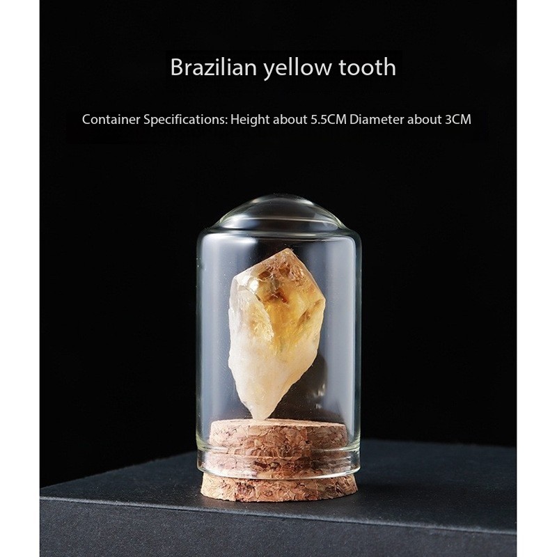 Denti di cristallo giallo brasiliano