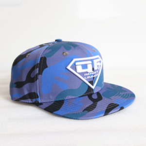 OEM Tùy Chỉnh 6 Bảng Điều Chỉnh Màu Xanh Ngụy Trang Hip Hop Thời Trang Dạo Phố Hat Bán Buôn 3D Thêu Logo Thương Hiệu Chất Lượng Cao Snapback Cap - Product Image 2