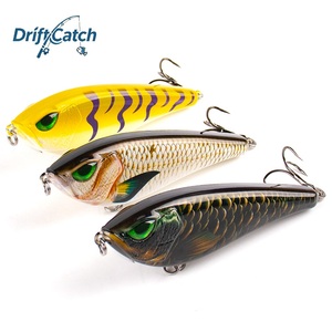 Leurre de pêche coulant imprimé DriftCatch 13 cm 40,5 g # 2 hameçons triples, appât réaliste <span class=keywords><strong>pour</strong></span> prédateurs d'eau douce, <span class=keywords><strong>pour</strong></span> rivière et lac - Product Image 2
