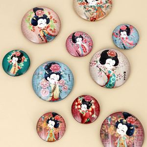 Pegatina Magnética Creativa de la Serie Dinastía Tang, con Diseño de Concubina de Cristal, Ecológica, de Gran Tamaño, con Dibujos Animados, Tendencia Nacional, para Refrigerador - Product Image 2