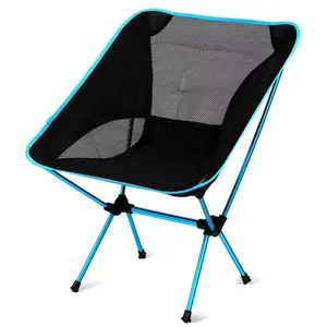 גבוהה באיכות אור ועמיד מתקפל סיטונאי קמפינג כיסא קל קמפינג כיסא קל משקל מתקפל קמפינג כיסא