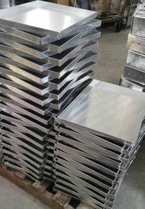 Plaque de cuisson plate personnalisée antiadhésive 3/4 côtés en Aluminium soudé à angle droit, plaque d'angle droit, poê<span class=keywords><strong>le</strong></span> à gâteau, poê<span class=keywords><strong>le</strong></span> à pain - Product Image 2