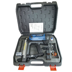 Fixation décorative sur le toit sans <span class=keywords><strong>gaz</strong></span> Batterie au lithium Électrique sans fil Encadrement de mur en béton Cloueuse en acier Pistolets à clous pour métal bois - Product Image 4